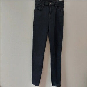 Goldsign legging jeans black stretch 26